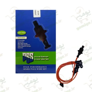 وایر شمع تقویتی پژو 405 کابل 8 میل سربرنجی برند پاور (POWER)